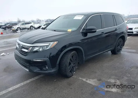 2019 Honda Pilot Ex-L from USA, damaged, VIN 5FNYF6H53KB080385